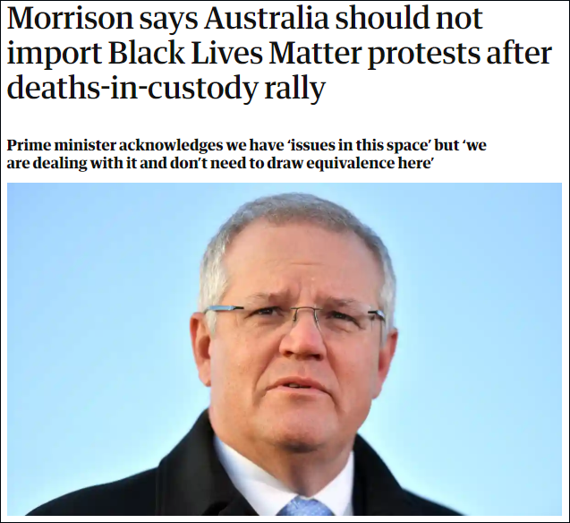 莫里森：别引进澳大利亚