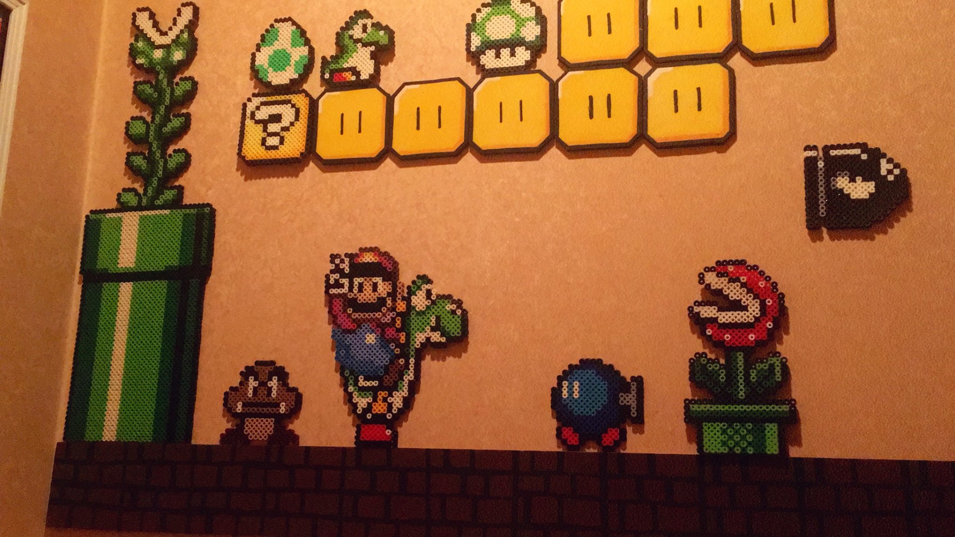 网友晒马里奥风厕所装修类像素贴图额外有氛围