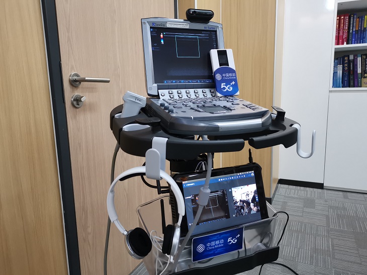 上海移动助市十医院落地5g床旁移动超声等成果抗疫关键期曾发挥重要