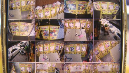 娃娃机店24幼时全方位无物化角监控(原料图)