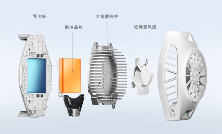 ▲ 小米的冰封散热背夹就使用了半导体制冷技术