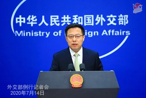 ·外交部发言人赵立坚。（图片来源：外交部官方网站）