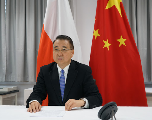 中国驻波兰大使刘光源 图自中国驻波兰大使馆网站