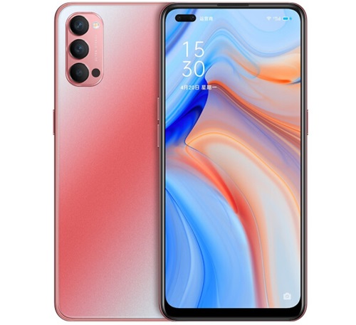 opporeno4晶钻红版本开售65w超级闪充2999元起