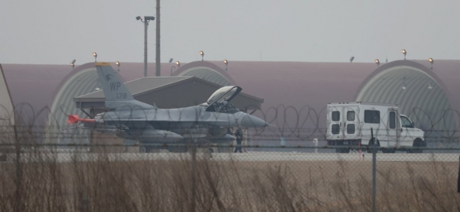 群山空军基地（韩联社）