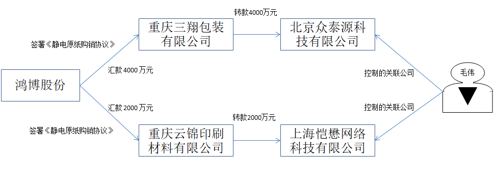 图片来源：记者根据鸿博股份公告绘制