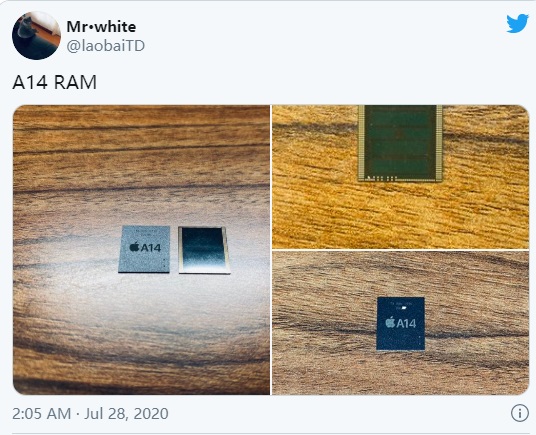 [IT之家]苹果 iPhone 12/12 Pro A14 RAM 组件照片曝光IT之家2020-07-28 07:41:550阅