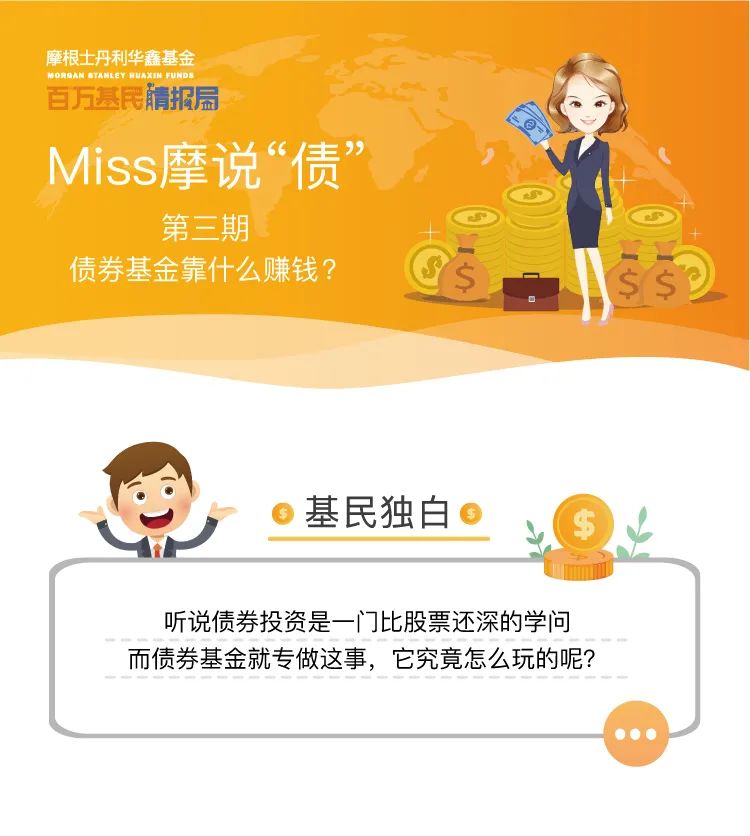 债券基金靠什么赚钱？|Miss摩说债