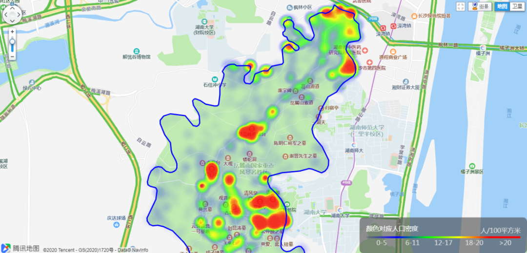 长沙岳麓山,5月25日