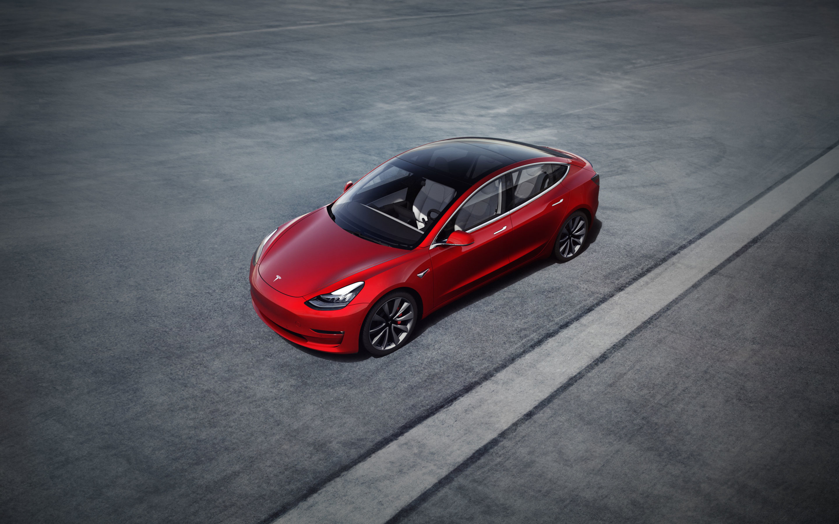 Model 3；图片来源：特斯拉官网