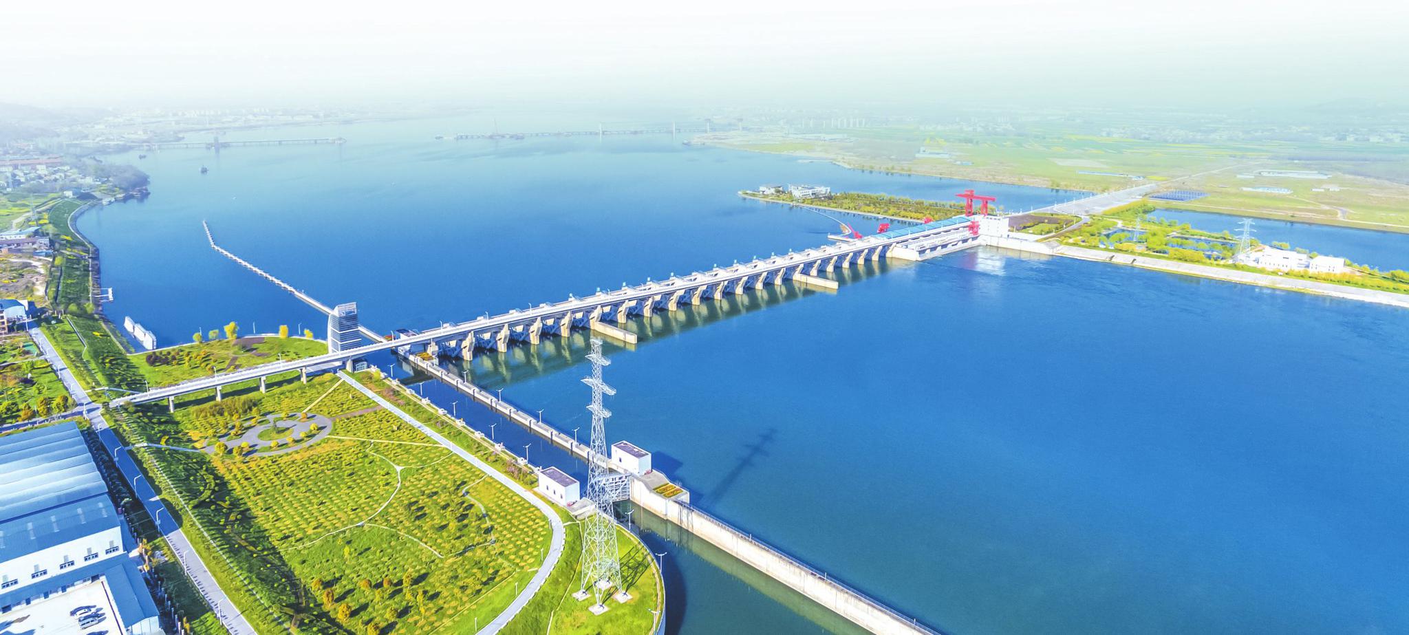 湖北魅力崔家营和谐兴航电崔家营航电枢纽建成运营10周年综述图