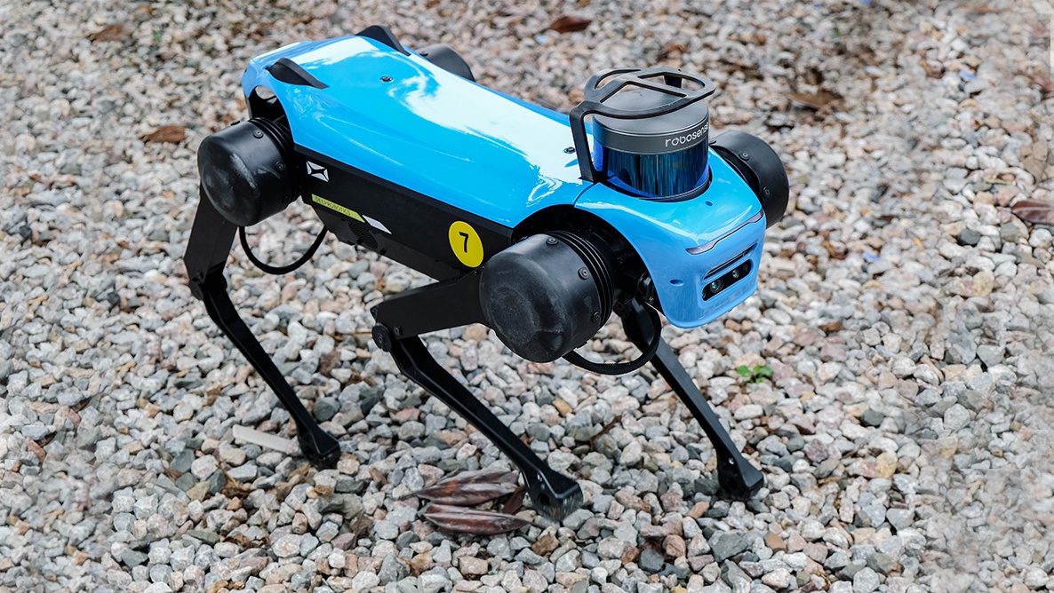 灵巧运动智能感知云深处打造复杂场景可用的四足机器人