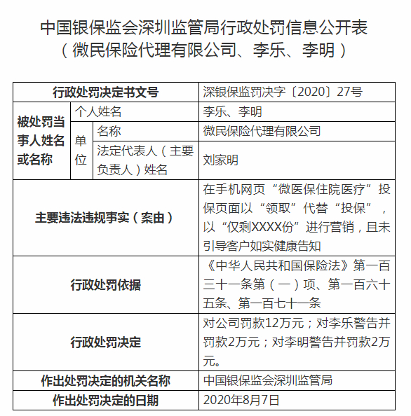 截图来源：中国银保监会网站