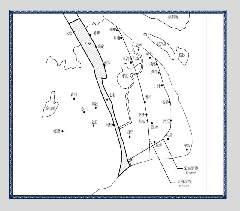 的文物,例如马桥文化,广富林文化,良渚文化,松泽文化和马家浜文化等