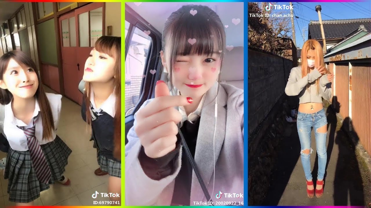 日本TikTok用户上传的视频