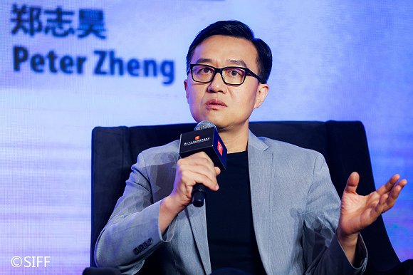 猫眼娱乐CEO郑志昊。图片来源：上海国际电影节