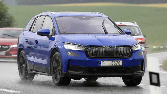 斯柯达Enyaq iV内饰图曝光 6.2秒破百