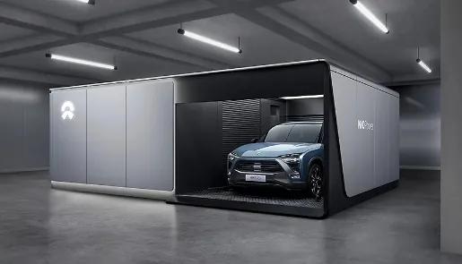 蔚來汽車換電站圖源網絡