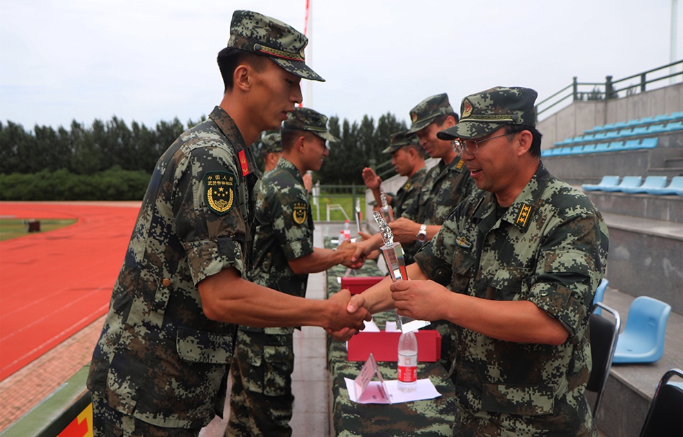 武警铁岭支队举办2020年军事体育运动会暨群众性练兵比武活动