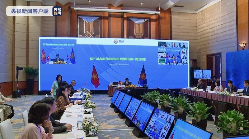 第52届东盟经贸部长会议以视频会议形式召开 各国经济部长讨论