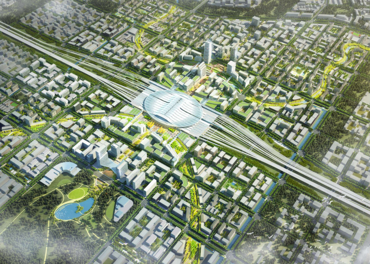 90秒带你瞰雄安站大变化