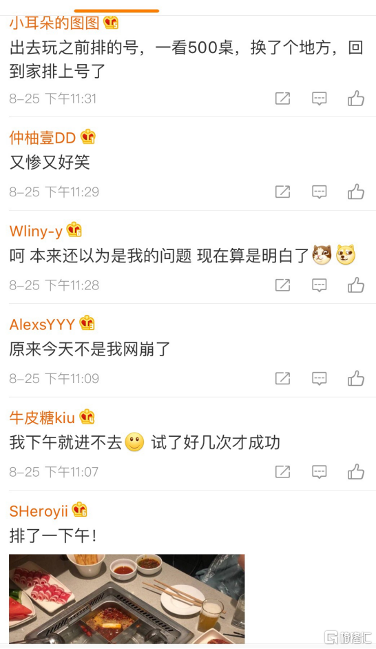 数据来源:微博