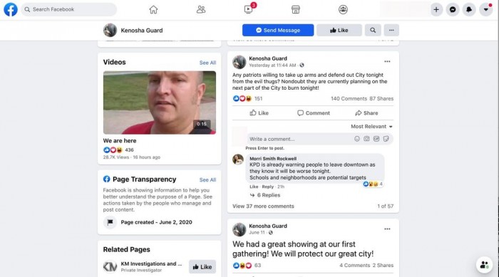图 Facebook被指责不作为纵容宣扬暴力的活动页面存在 手机新浪网