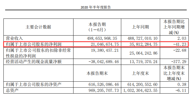 图片来源：中源家居2020年半年报