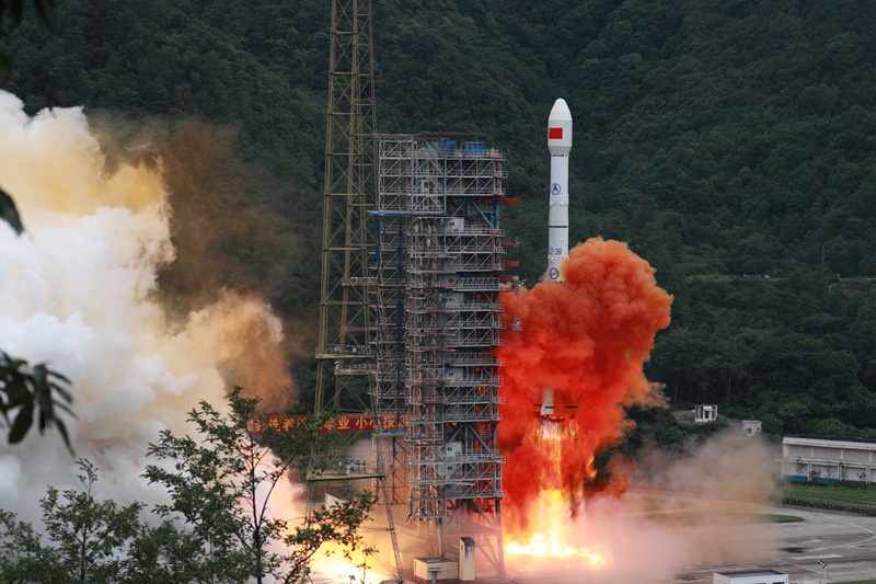 北斗收官之星火箭点火发射瞬间(胡煦劼 摄)