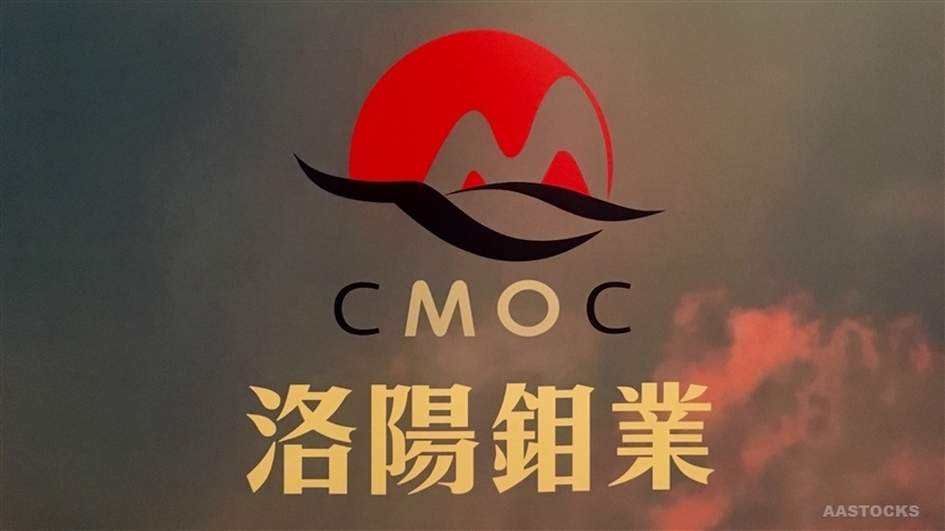 《公司业绩》洛阳钼业(03993.hk)半年纯利10.08亿元人民币升24.7%