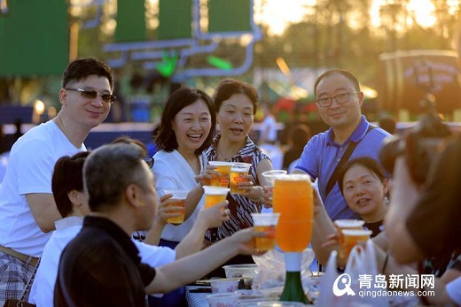 近期青岛啤酒节活动 图自青岛新闻网