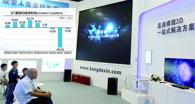 今年1月~6月，公司实现营业收入4.55亿元，同比下降45.96%视觉中国图 杨靖制图