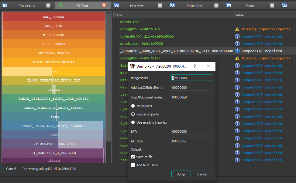 图 2 IDAPython 插件