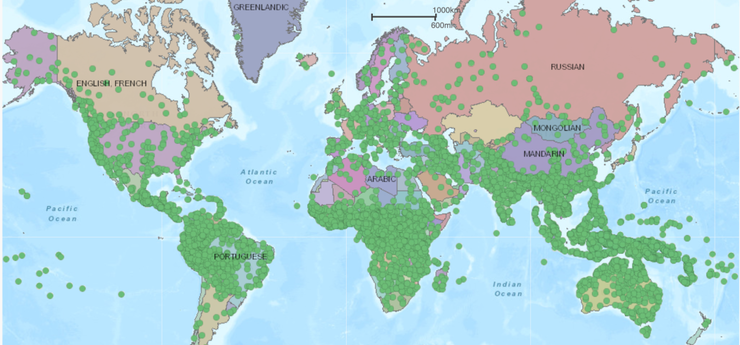 全世界有7000多门语言,但自然语言处理(nlp)却主要研究英语这门语言.