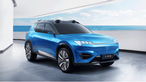 (上图为:恒大新能源车a级suv -恒驰5)