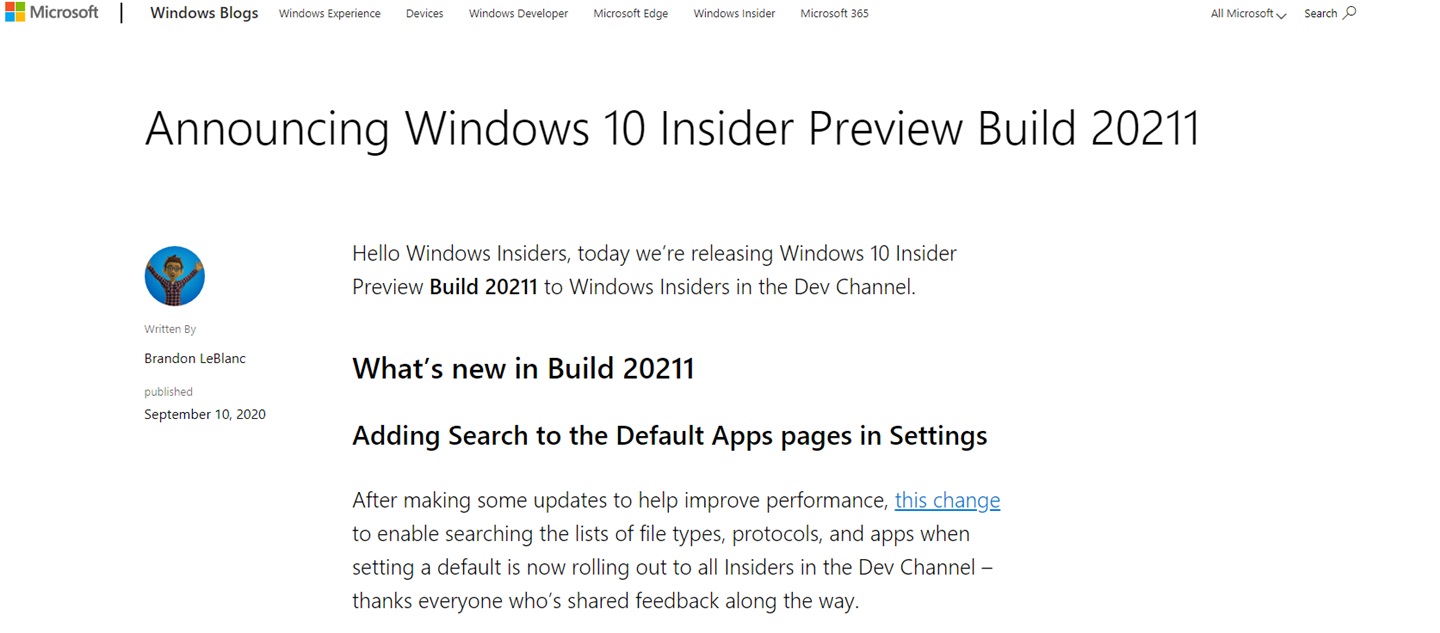 微软发布 Win 10 Insider Preview Build 20211LinuxIT之家Windows_新浪科技_新浪网