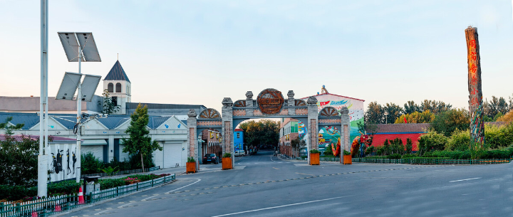 充满着浓郁的艺术气息的周窝音乐小镇.活动方供图