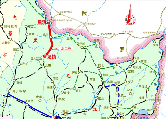 通号工程局集团中标北黑铁路升级改造施工总承包项目