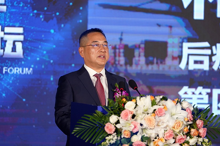 和立东升集团董事长冯卫兵.记者 邢丁 摄