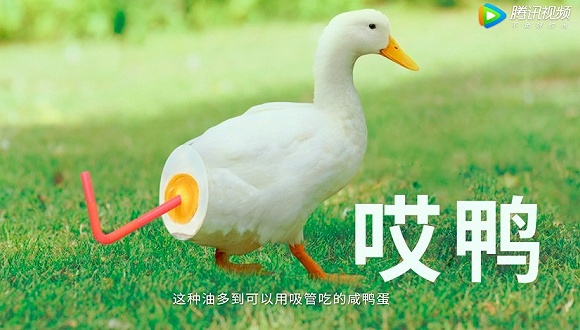 五芳斋咸鸭蛋广告截图