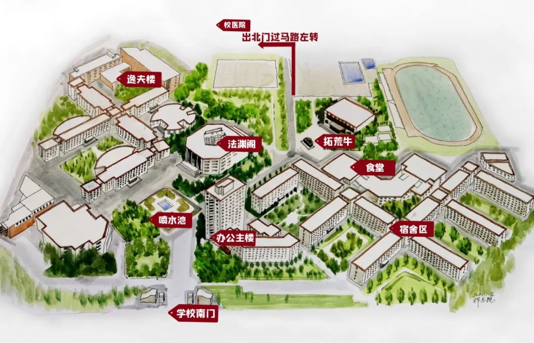 昌吉学院新校区平面图图片