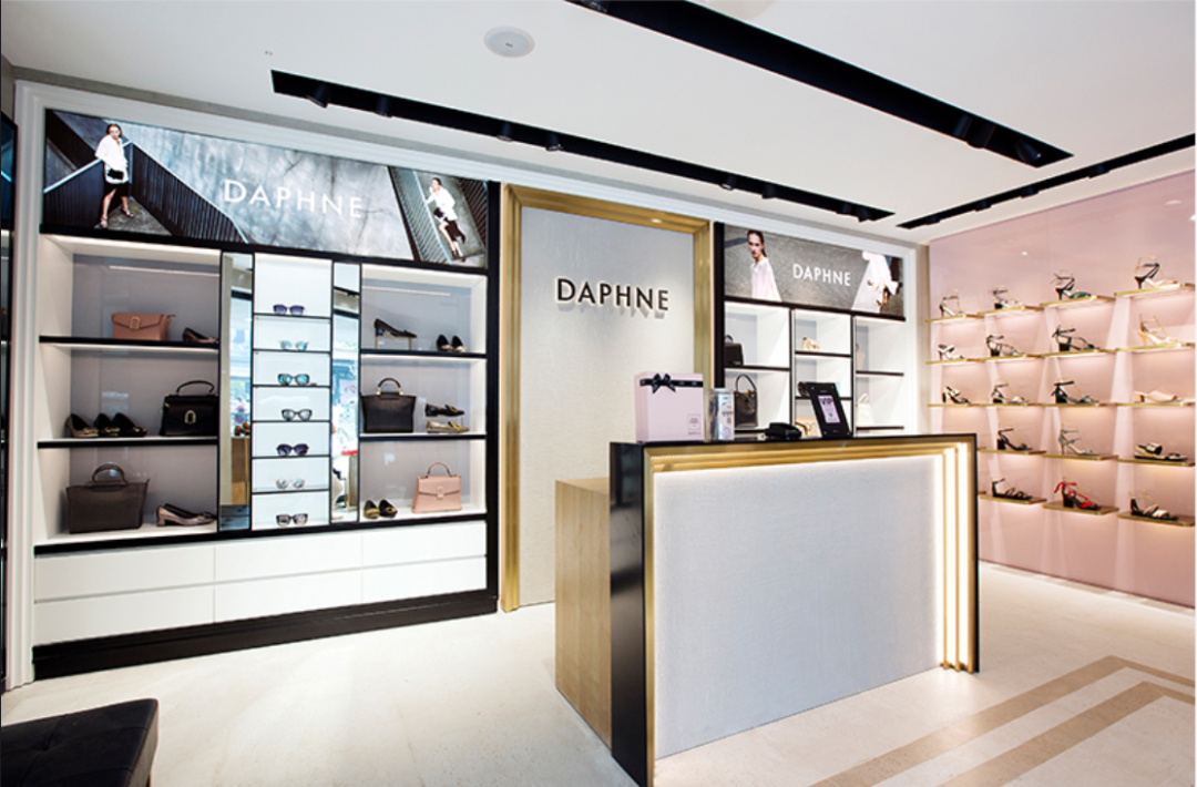 达芙妮门店,图源其官网