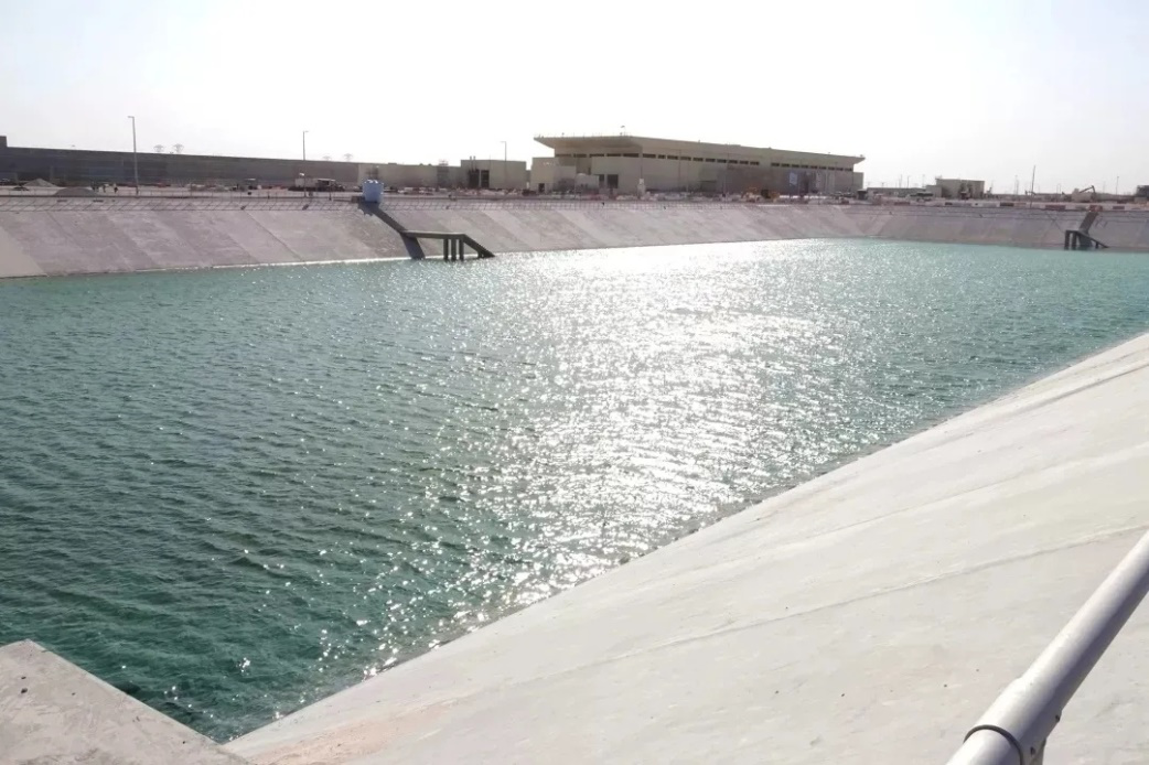 中国能建在卡塔尔承建的蓄水池刷新吉尼斯世界纪录