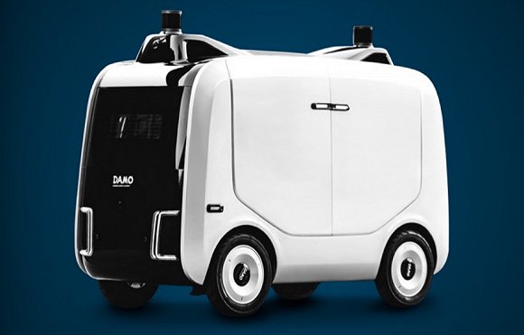 机器人“小蛮驴”。图片来源：阿里巴巴