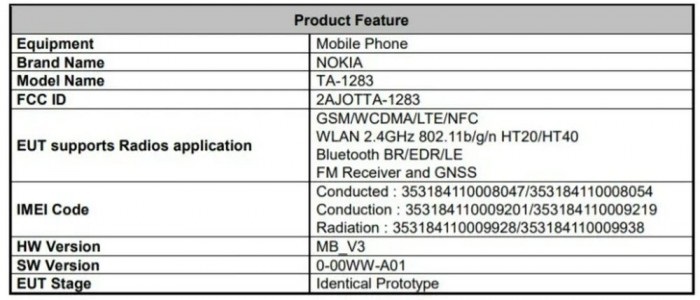 诺基亚3.4通过FCC认证，将于九月底发布