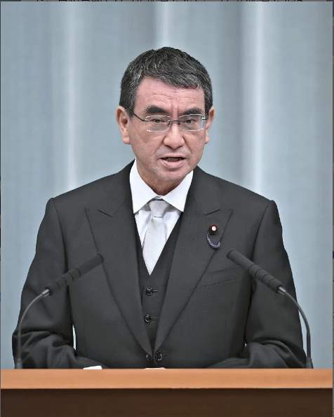 日本行政改革相河野太郎（读卖新闻）