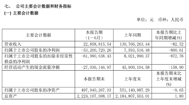 图片来源：企业半年报