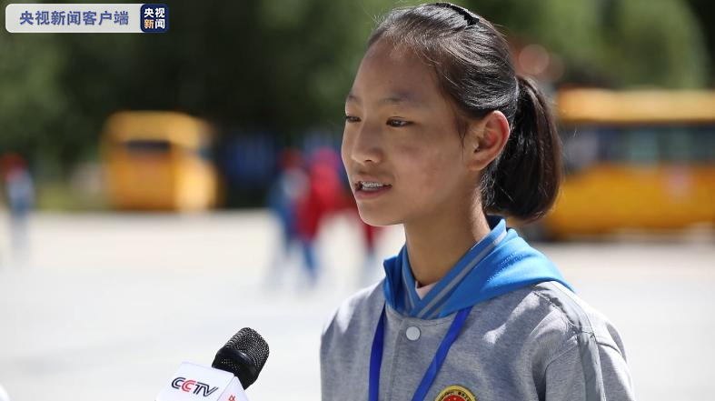 拉萨市墨竹工卡县中学南京援藏初中班学生 康卓拉姆:从南京的老师来到