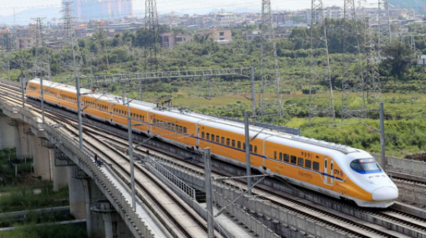 广东广清城际开始联调联试图