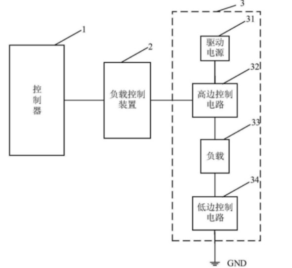 图1 负载控制电路的示意图
